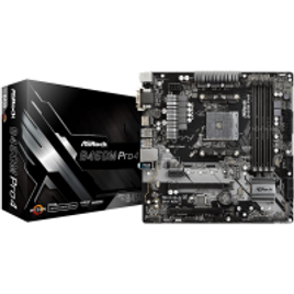 Imagem da oferta Placa-Mãe ASRock B450M Pro4 AMD AM4 mATX DDR4