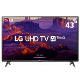 Imagem da oferta Smart TV LED 43" Ultra HD 4K LG 43UK6310PSE 3 HDMI 2 USB ThinQ AI WI-FI