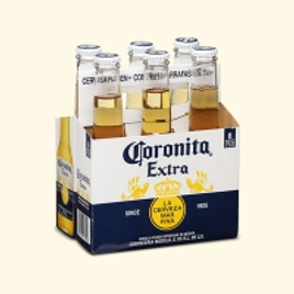 Imagem da oferta Cerveja Coronita Extra Lager 210Ml (6 Unidades)