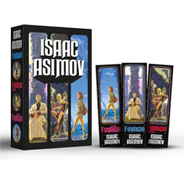 Imagem da oferta Box de Livros Trilogia Da Fundação + 3 Marcadores Exclusivos - Isaac Asimov