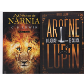 Imagem da oferta Kit Livro As Crônicas de Nárnia - C. S. Lewis + Arsène Lupin O Ladrão de Casaca - Maurice Leblanc