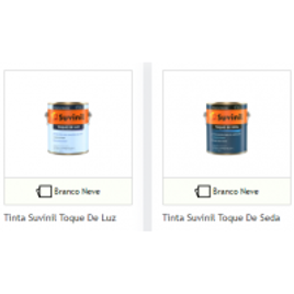 15% de Desconto em Tintas Suvinil - Toque de Seda e Toque de Luz