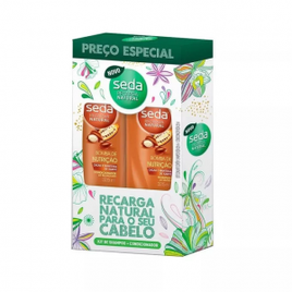 Kit Seda Bomba De Nutrição Shampoo + Condicionador 325ml