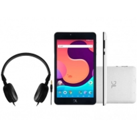 Imagem da oferta Tablet DL Creative Tab com Headphone 8GB 7” Wi-Fi - Proc Quad Core Android 7.1 Câmera Integrada