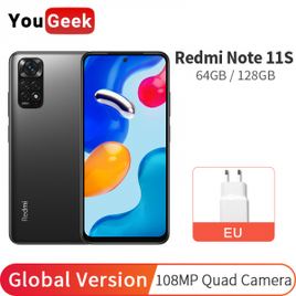 Smartphone Xiaomi Redmi Note 11S 128GB 6GB RAM - Versão Global