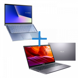 Imagem da oferta Kit Notebook ASUS ZenBook UX431FA-AN203T + Notebook ASUS M509DA-BR324T