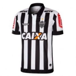 Imagem da oferta Camisa Atlético-MG Infantil I 17/18 s/nº Torcedor Topper - Preto e Branco