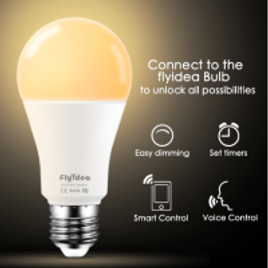 Imagem da oferta Lâmpada LED Inteligente E27 B22 RGB, 15w, Wifi, Regulável, AC 110v 220v por Alexa Google Home Siri Controle de Voz