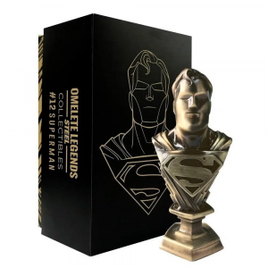 Imagem da oferta Mini Busto Superman: Omelete Legends Steel Collectibles