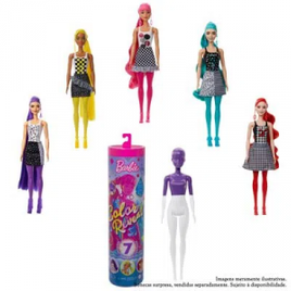 Imagem da oferta Boneca Barbie Fashionista Color Reveal Monocromática - Mattel