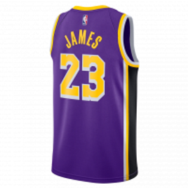 Imagem da oferta Regata Nike Los Angeles Lakers Statement Edition Swingman Masculina (LeBron James)