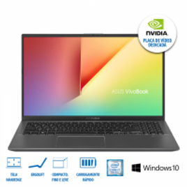 Imagem da oferta Notebook ASUS VivoBook X512FJ-EJ227T i7-8565U 8GB RAM 1TB Tela 15.6" FHD GeForce MX230 2GB W10