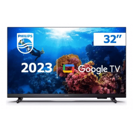 Imagem da oferta Smart TV Philips 32" Google TV HD Comando de Voz HDR10 WiFi 5G Bluetooth 3 hdmi - 32PHG6918/78