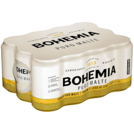 Cerveja Bohemia Lata 350ml - 12 unidades