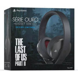 Imagem da oferta Headset Gamer Sony Série Ouro Wireless Edição Limitada The Last Of Us Part II