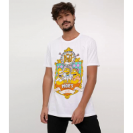 Imagem da oferta Camiseta com Estampa Simpsons em Algodão Peruano - Tam P