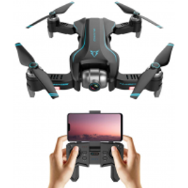 Imagem da oferta ️FUNSKY S20 Pro WIFI FPV Com 4K HD Câmera GPS Modo de posicionamento Inteligente Dobrável RC Drone Quadricóptero RTF