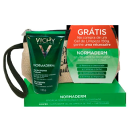 Imagem da oferta Kit Gel de Limpeza Vichy Normaderm 150g + Necessaire
