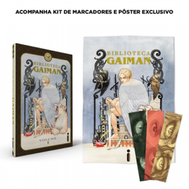 Imagem da oferta HQ Biblioteca Gaiman (Capa Dura) + Brinde - Neil Gaiman
