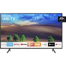Imagem da oferta Smart TV LED 40" Samsung Ultra HD 4k 40NU7100 com Conversor Digital 3 HDMI 2 USB Wi-Fi