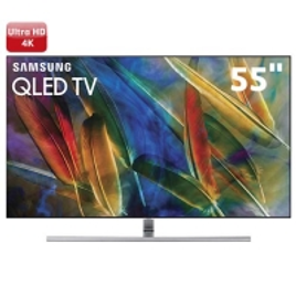 Imagem da oferta Smart TV QLED 55" UHD 4K Samsung Q7F QPicture com Pontos Quânticos HDR1500 QStyle Design 360 One Connect QSmart H