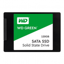 Imagem da oferta SSD WD Green 2.5" 120GB SATA III Leitura: 545MB/s e Gravação: 430MB/s - WDS120G2G0A