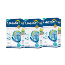 Imagem da oferta Kit 3x60 Lavitan A-Z - 180 Comprimidos