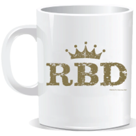 Caneca RBD Gold Logo