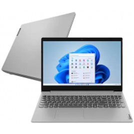 Imagem da oferta Notebook Lenovo Ideapad 3 i3-10110U 4GB SSD 256GB Intel UHD Graphic Tela 15,6” HD W11 - 82BS000JBR