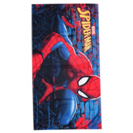 Imagem da oferta Toalha de Banho Lepper Kids Spider Man Aveludada 75x140cm Azul