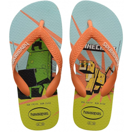 Chinelo Kids Minecraft - Havaianas