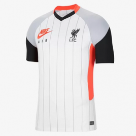 Imagem da oferta Camisa Liverpool AIR MAX 21/22 Nike Masculina - Branco+Preto