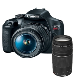 Imagem da oferta Combo Câmera EOS T7 + Lente EF 75-300mm F/4-5.6 III