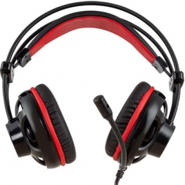 Imagem da oferta Fone de Ouvido Philco PHS11V Gamer Headset Preto e Vermelho