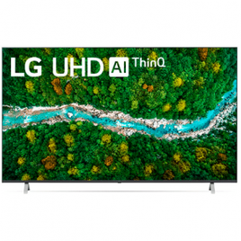 Imagem da oferta Smart TV LG 70'' 4K UHD WiFi Bluetooth HDR Inteligência Artificial ThinQ Smart Magic Bivolt 70UP7750PSB