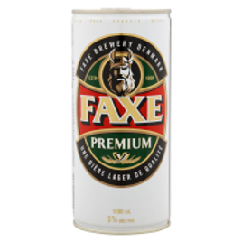 Imagem da oferta Cerveja Dinamarquesa FAXE Premium Lata 1 Litro