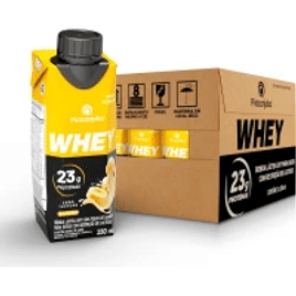 Imagem da oferta Pack de Whey Zero Lactose Banana 23g Piracanjuba 250ml - 12 Unidades