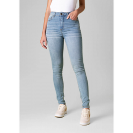 Imagem da oferta Calça Jeans Feminina Super Skinny Cintura Alta