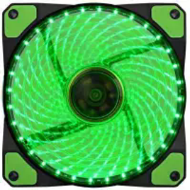 Imagem da oferta Cooler Fan Gamemax Galeforce 32 LED 12cm Verde - GF12G