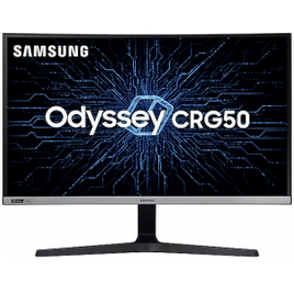 Imagem da oferta Monitor Curvo Samsung Odyssey 24" FHD 144Hz HDMI DP Freesync Preto Série CRG50