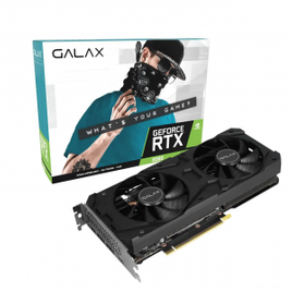 Placa de Vídeo PCI-E 12GB GDDR6 Galax RTX 3060 (1-click Oc) - 36MOL7MD1VOC