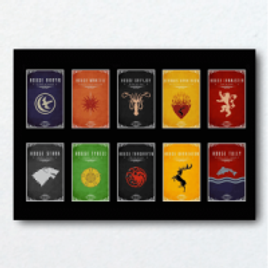 Imagem da oferta Placa Game OF Thrones 24 | DominGot