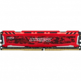 Imagem da oferta Memória DDR4 Crucial Ballistix Sport LT 16GB 2400MHz Red BLS16G4D240FSE