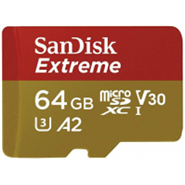 Imagem da oferta Cartão Micro SD Extreme SanDisk 64GB