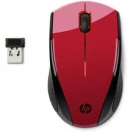 Imagem da oferta Mouse Sem Fio HP X3000 Vermelho