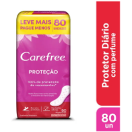Imagem da oferta Protetor Diário Proteção com Perfume 80 Unidades  - Carefree