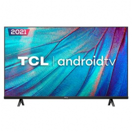 Smart TV SEMP TCL LED 32 HDR 1366x768 (HD) USB HDMI Wi-Fi 60Hz Google Assistant Borda Fina Android-CTS Preto - 32S615