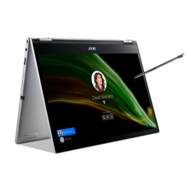 Imagem da oferta Notebook 2 em 1 Acer Spin 3 Touch + Caneta SP313-51N-556W Intel Core I5 8GB 256GB SSD 13.3' Win10