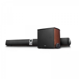 Imagem da oferta Soundbar com Subwoofer Edifier S70DB 158w Rms Bluetooth Madeira