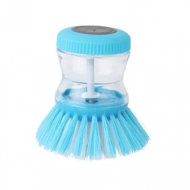 Imagem da oferta Escova Limpeza com Dispenser Azul - A/CASA